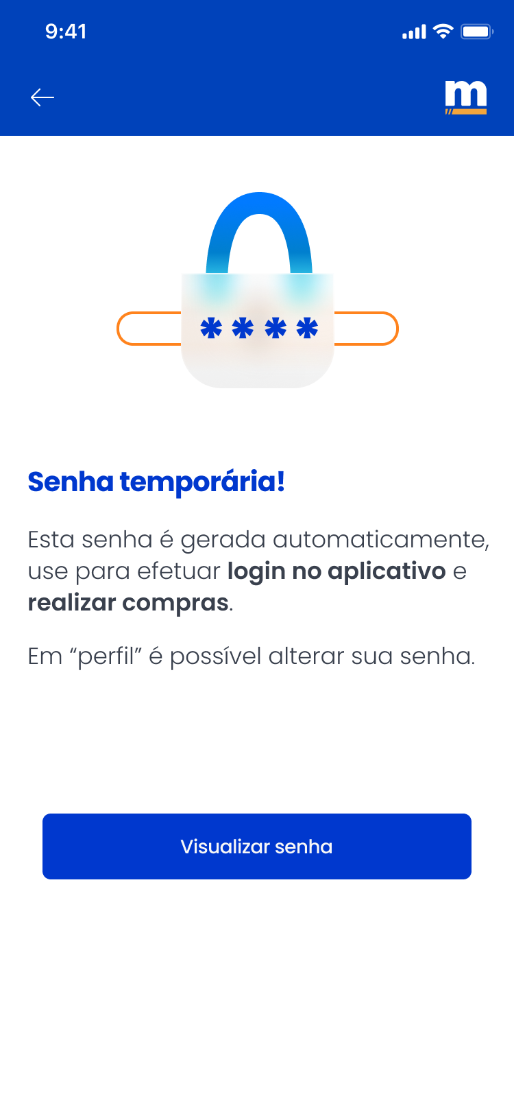Desbloqueio do Cartão